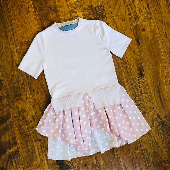 New Look Knit Pink with Polka Dot shirt - Picture 14 of 14